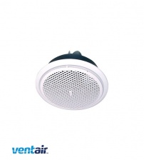 Ventair Ultraflo High Extraction Round Exhaust Fan 200mm - White